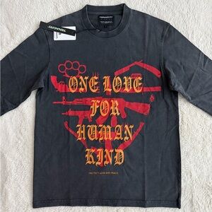 Men’s Tenaciti Studios Shirt, Embroidered, Heavyweight, Small, Oversized, NWT